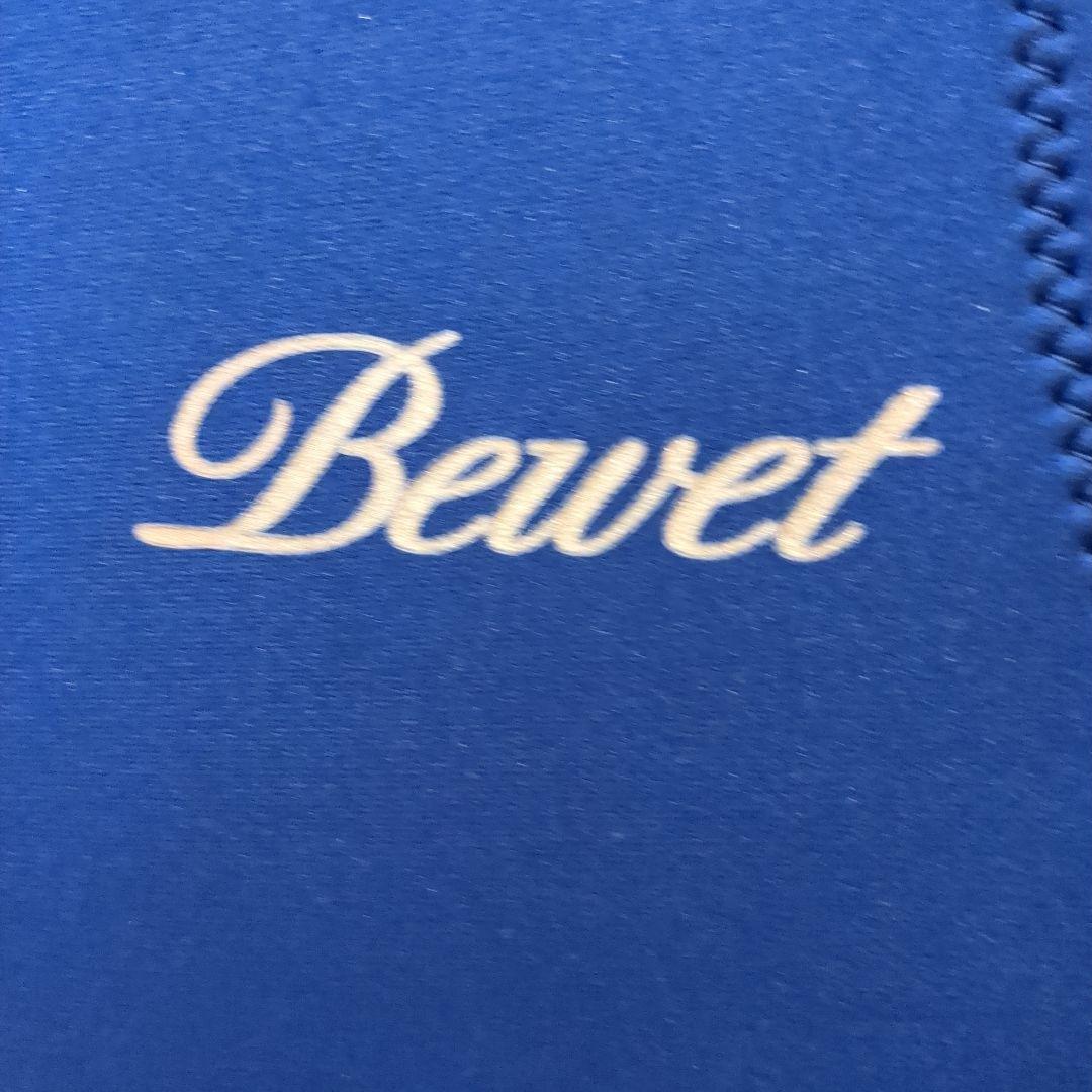美品　bewet　 ショートジョン　ジャージネイビーML程度