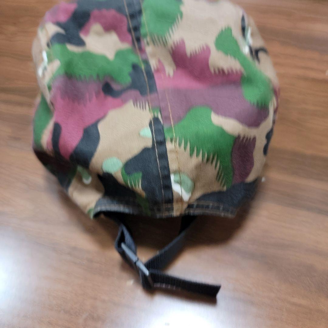 美品 Supreme Camp cap Military Swiss camo
