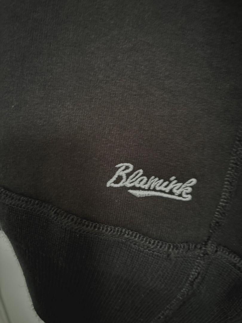 BLAMINK 吊り裏毛ロゴショートスリーブ