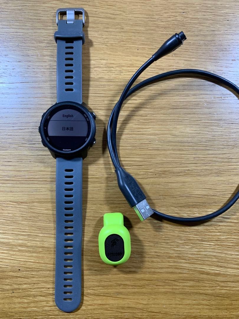 GARMIN ForeAthlete 245目立った傷や汚れなし