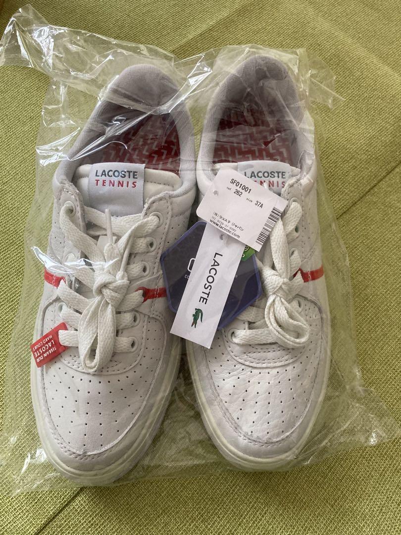 希少 新品 LACOSTE ラコステ - 2の通販 レディース23.5cm SHOES 新品