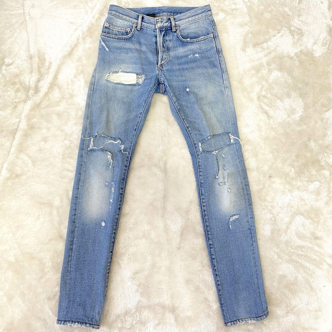 DIOR HOMME ✨良品✨ ダメージ ジーンズ デニム クラッシュデニム