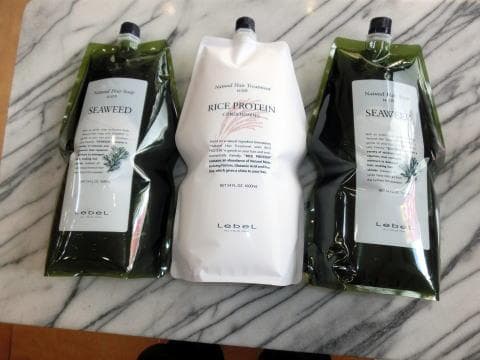 複数対応ルベルシーウィードSWシャンプー2本ライスプロテイン1本