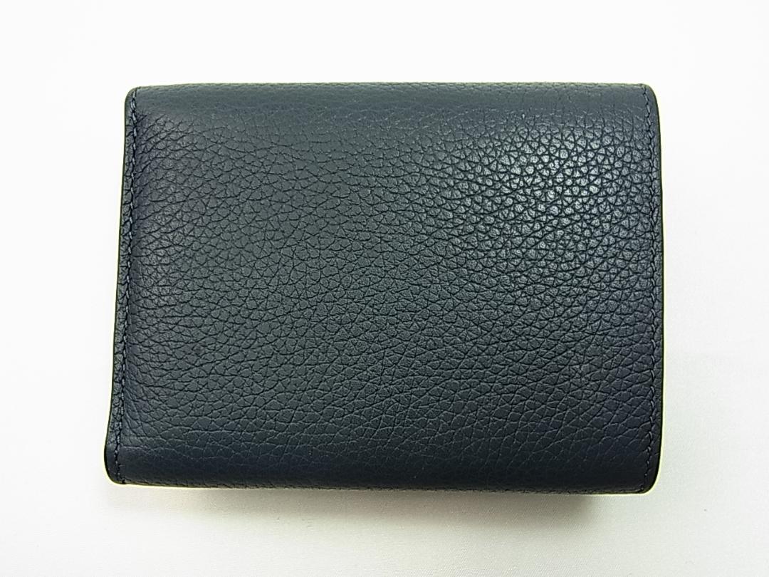 ロエベ LOEWE トライフォールド ウォレット 3つ折財布 ミニ財布