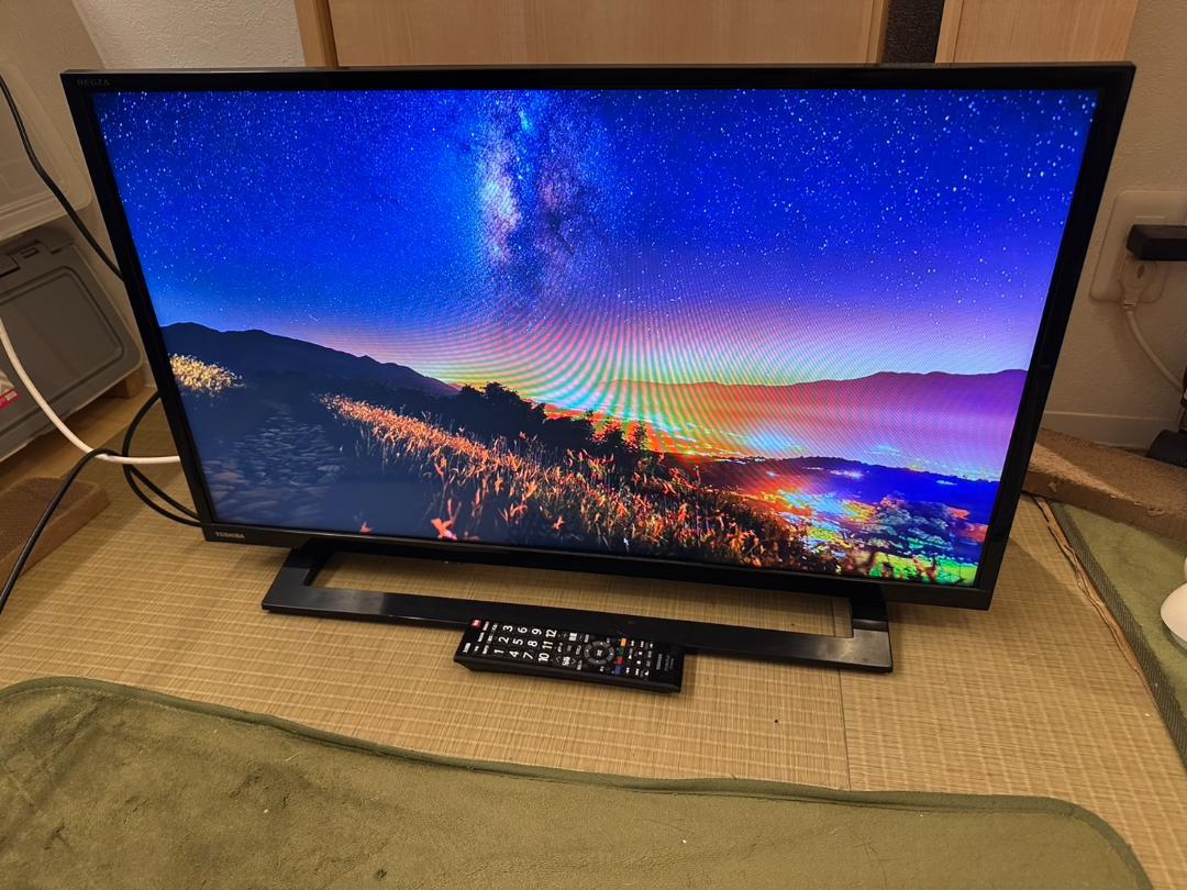 東芝 TOSHIBA　レグザ　テレビ 32型　32S22　2019年製　極美品！ 東芝 TOSHIBA レグザ テレビ 32型 32S22 2019年製 超美品