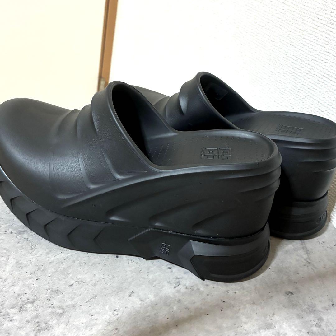 GIVENCHY マシュマロラバーウェッジミュールサンダル39 表せる