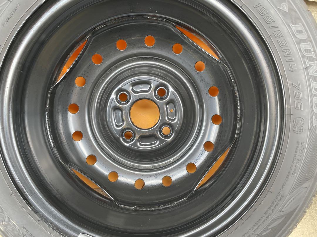 グラントレックTG4 165R14 6PRタイヤダンロップ プロボックス