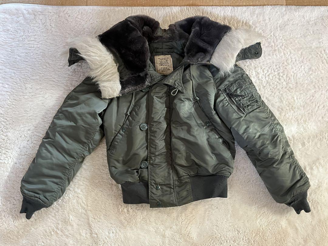ALPHA INDUSTRIES N-2Bヴィンテージ フライトジャケット S