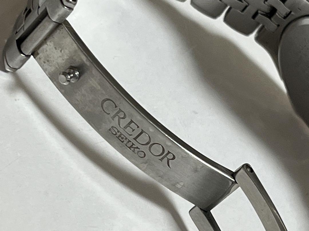 早い物勝ち！SEIKO 8J81-6B70 クレドールWGクォーツ メンズ美品