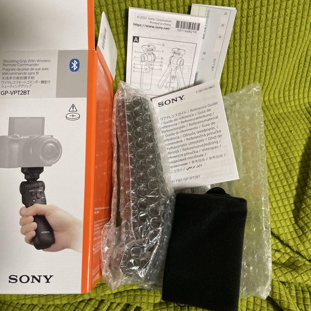 Sony GP-VPT2BTワイヤレスリモートコマンダー付シューティンググリップ
