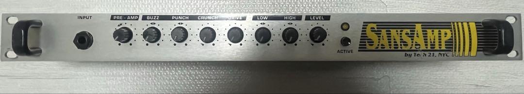 ギター Tech21 SANSAMP RackMount