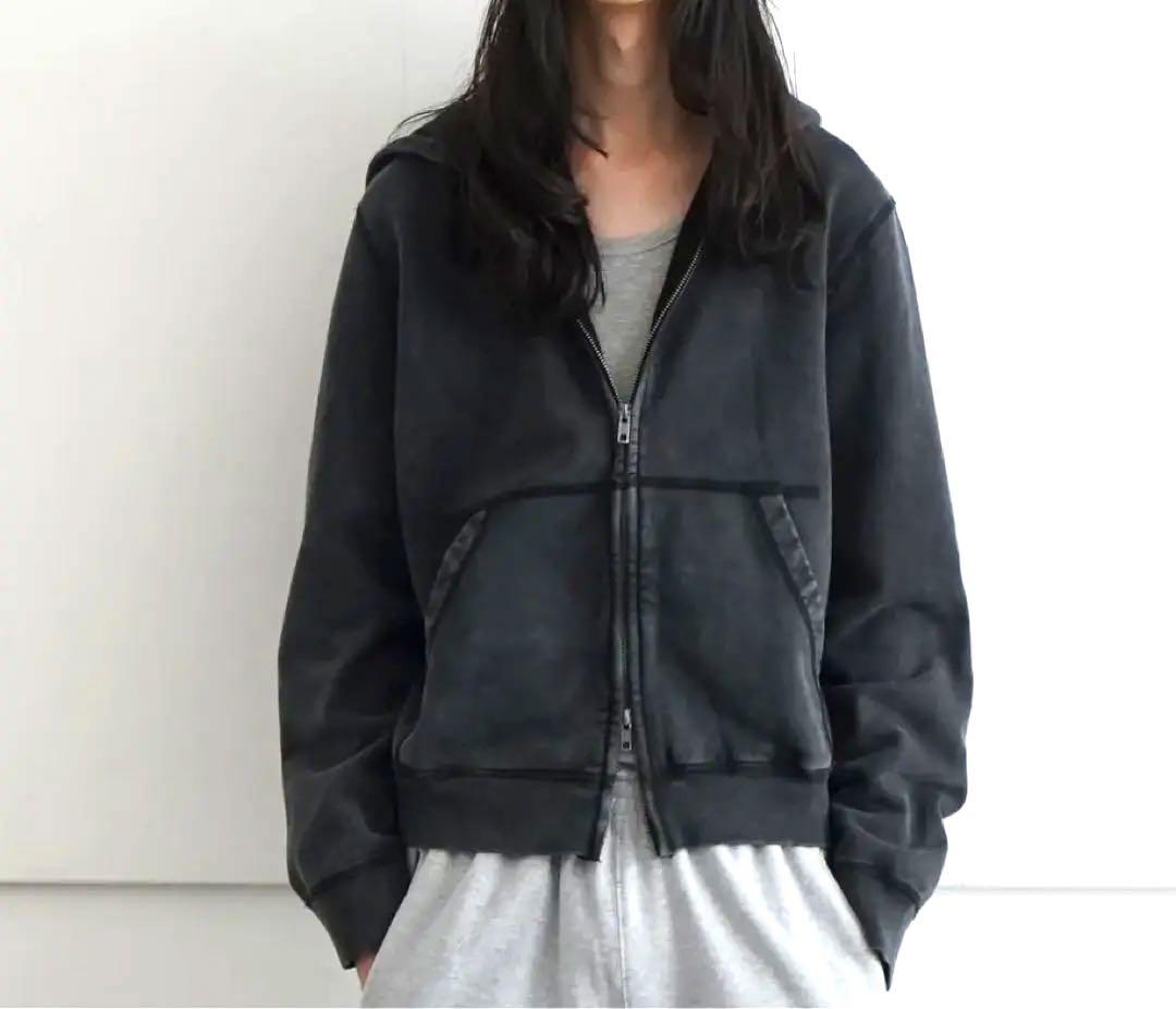 KAIKO DOUBLE ZIP PARKA FADED BLACK