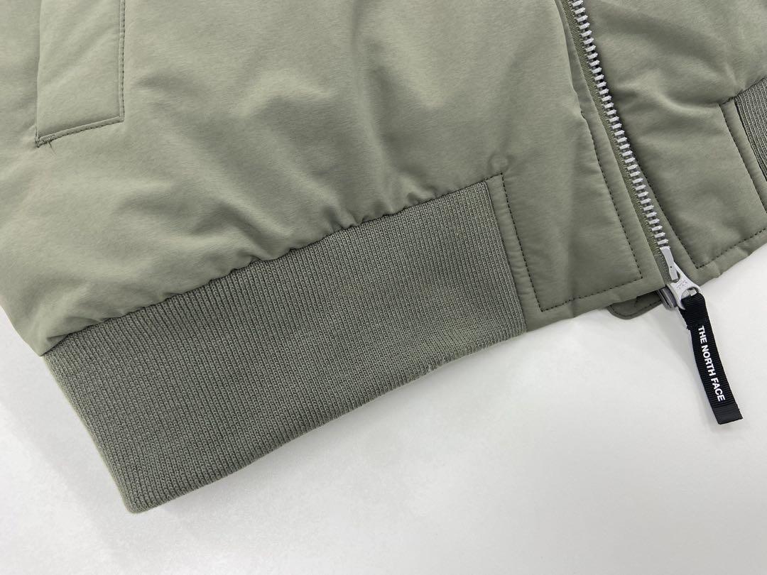 美品 ザノースフェイス　MA-1 ボンバージャケット ホワイトレーベル Lサイズ