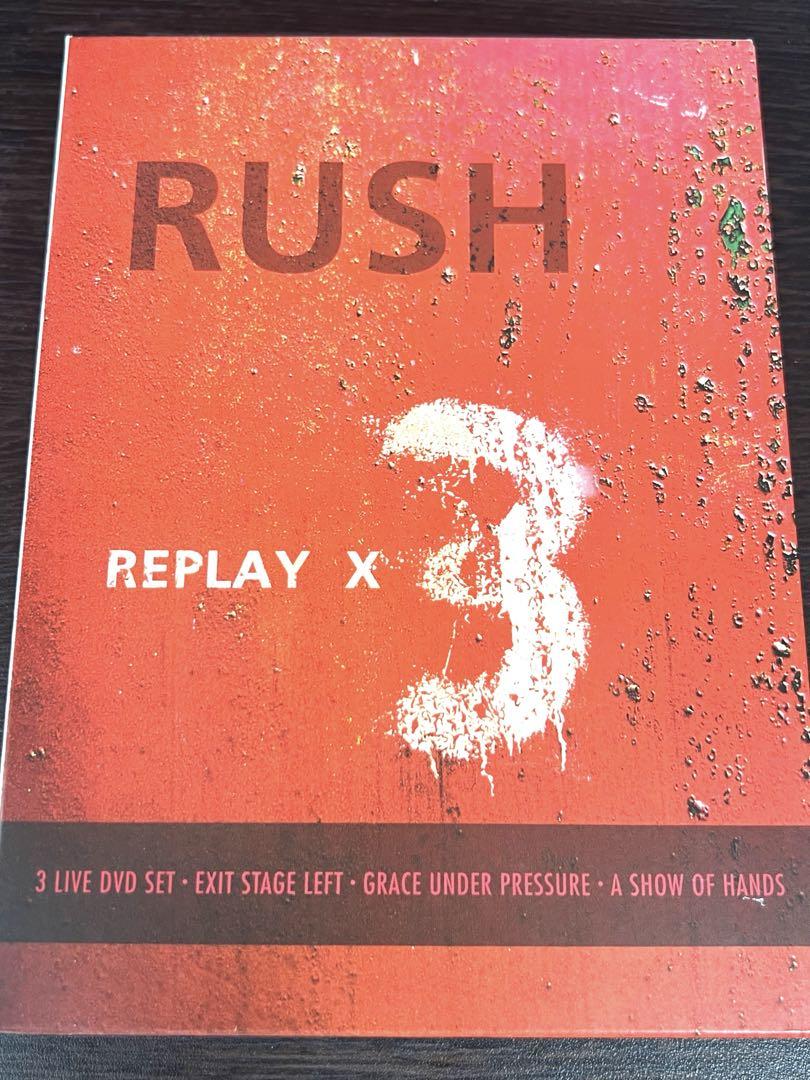 Rush Replay X 3（輸入盤3DVD＋1CD） - メルカリ
