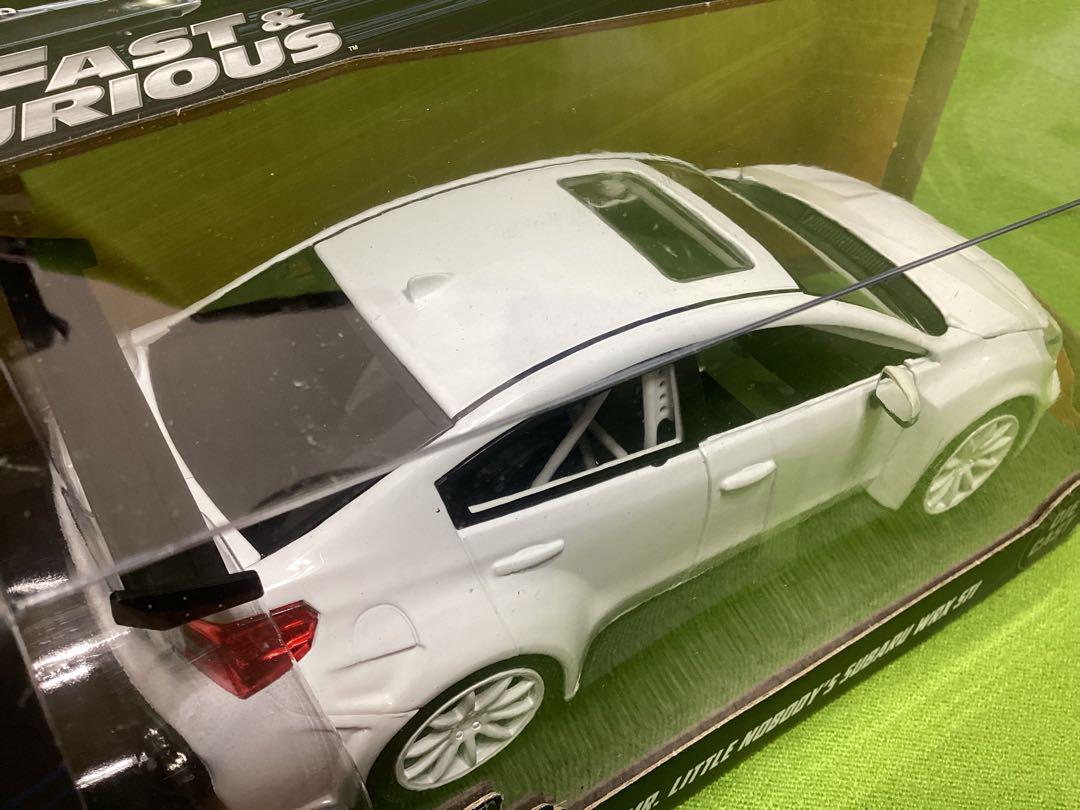 ジェイダトイズ 新品 ワイスピ Mリトル スバルWRX STI 7×6×19cm