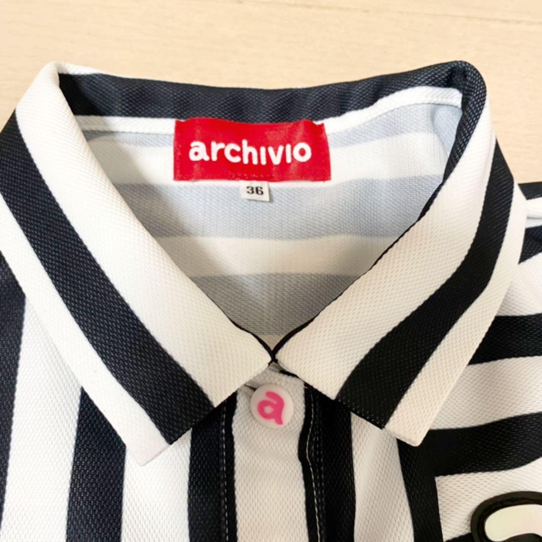 archivio】ノースリーブポロシャツ 【美品】