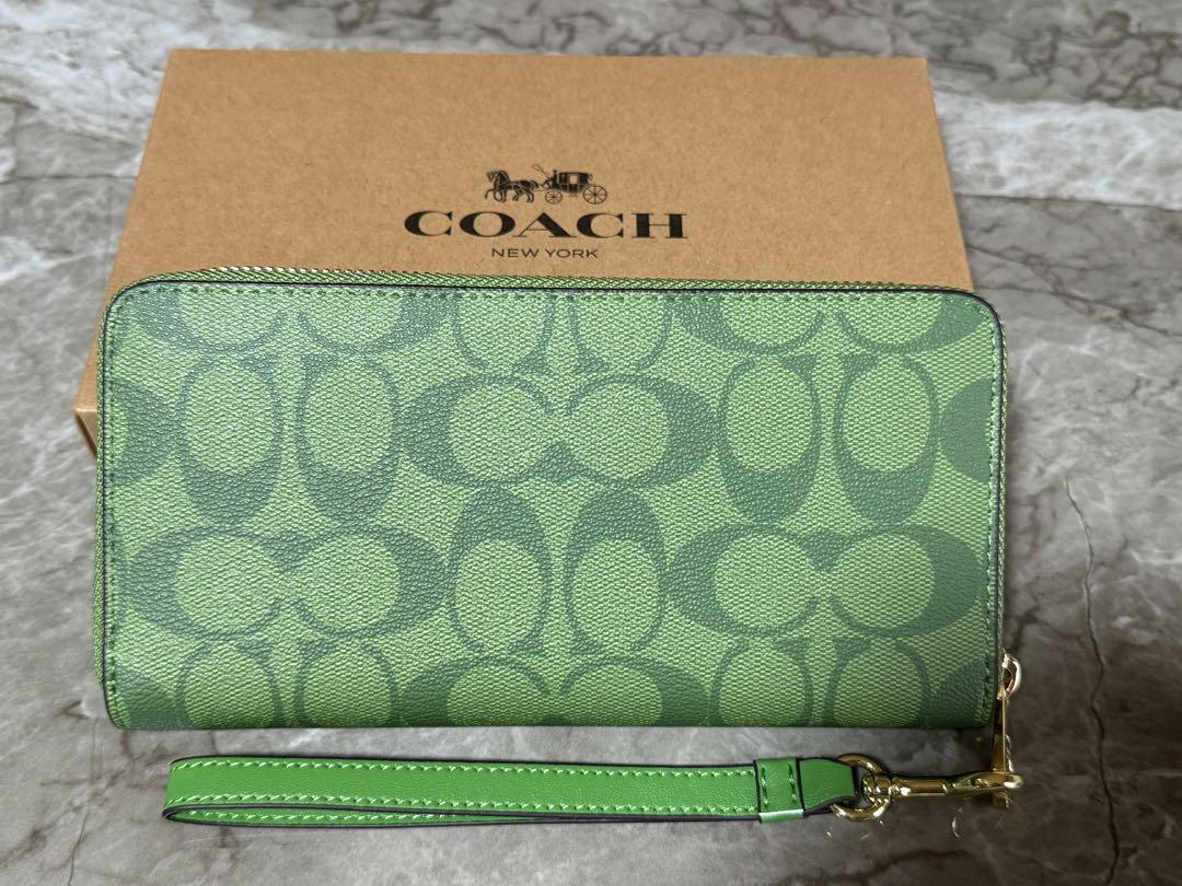 COACH c4452 グリーン 新品未使用