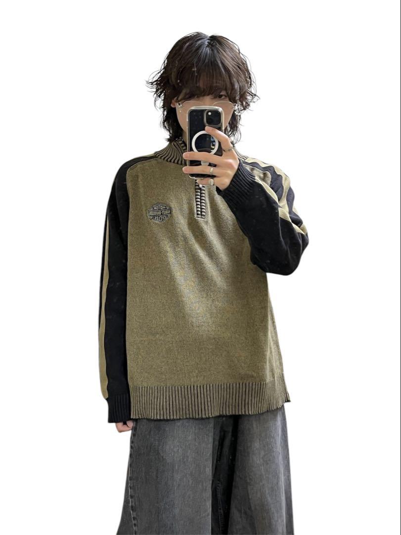 HURLEY ハーレー ハーフジップニット
