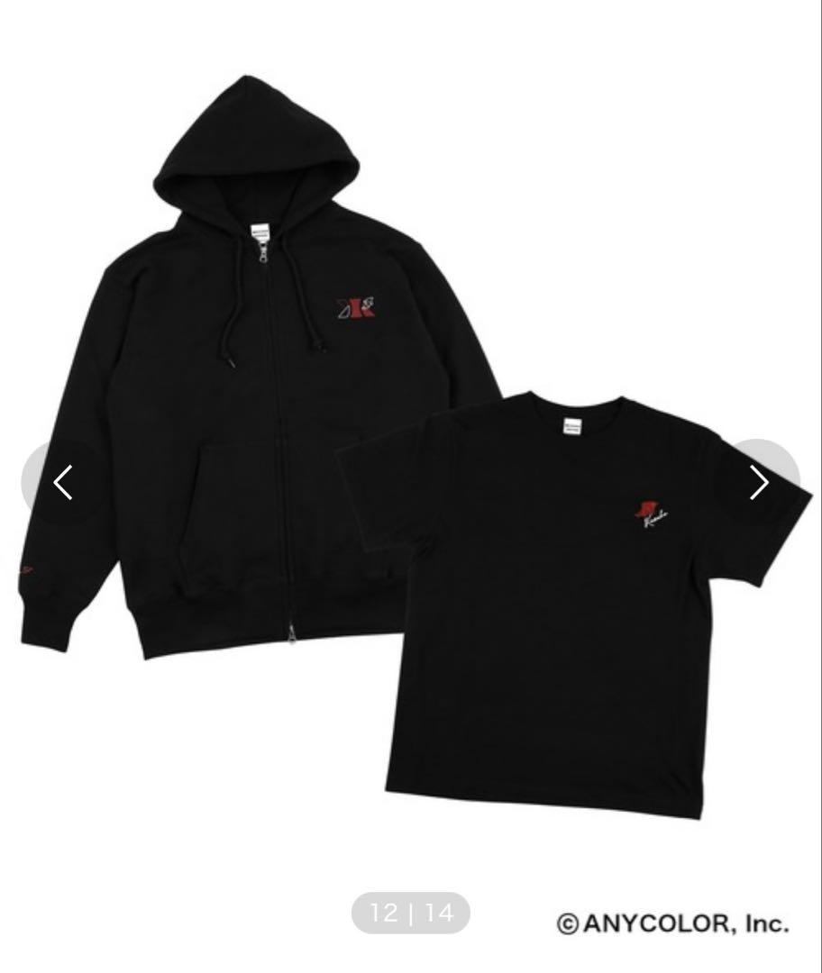 ChroNoiR×ZOZOTOWN シャツ-ジップアップフーディーセット 葛葉