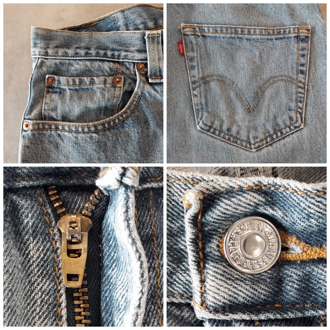 リーバイス550 Levis W36 ブルーデニム 00s 青 古着 14974