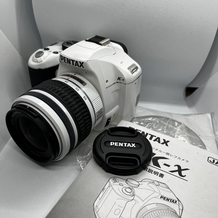 PENTAX K−X K-X レンズキット WHITE