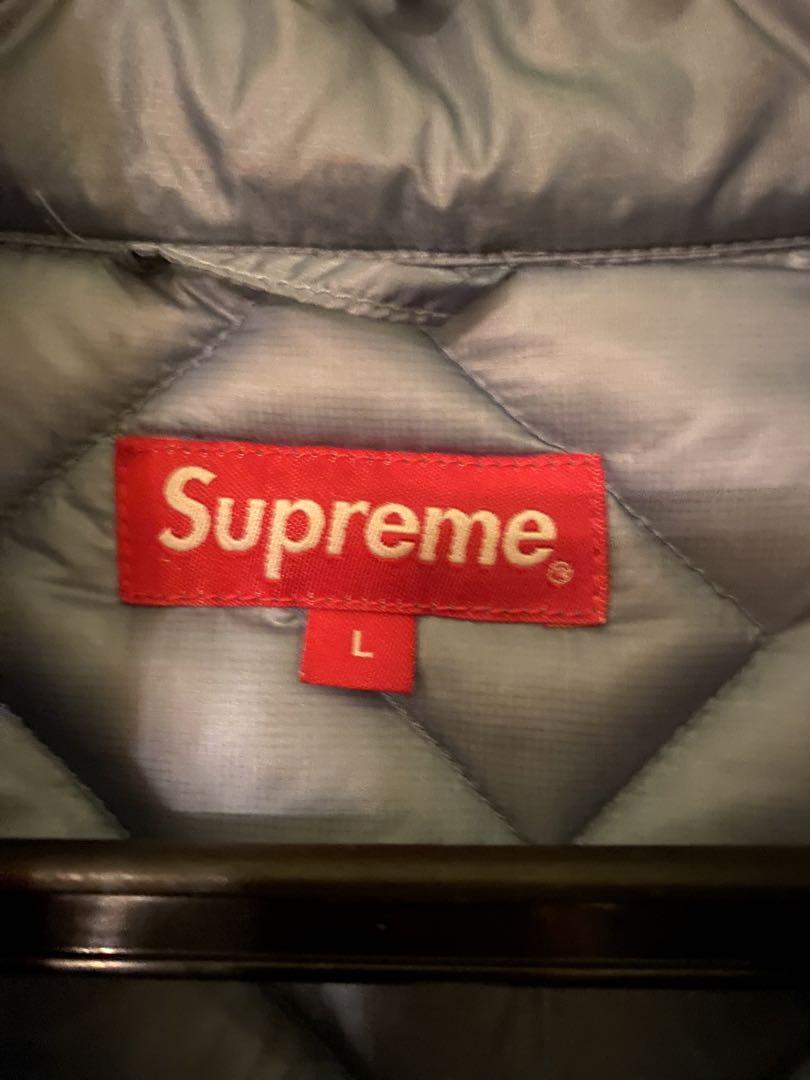 ジャケット・アウター supreme quilted lightweight down jacket