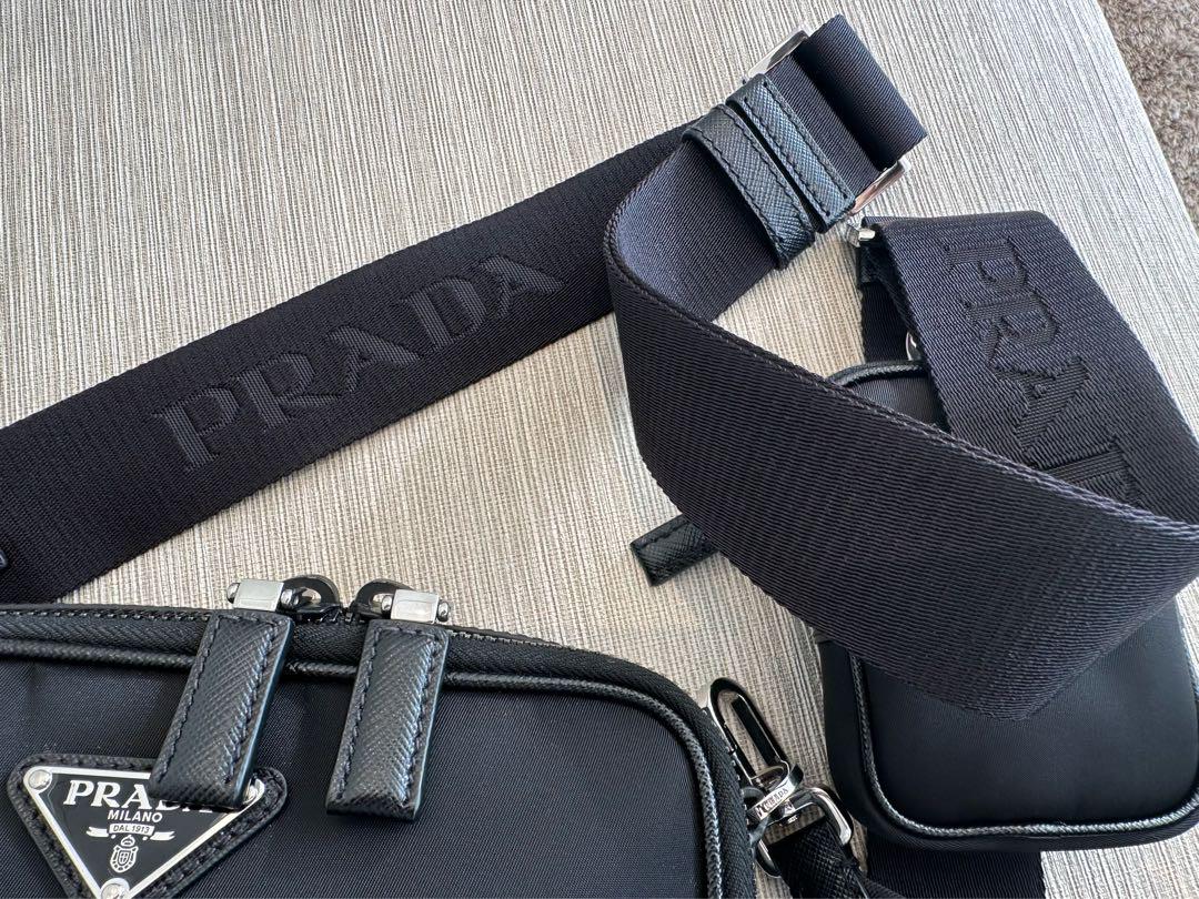PRADA/ ブリック Re-Nylon トライアングルロゴ ショルダーバッグ