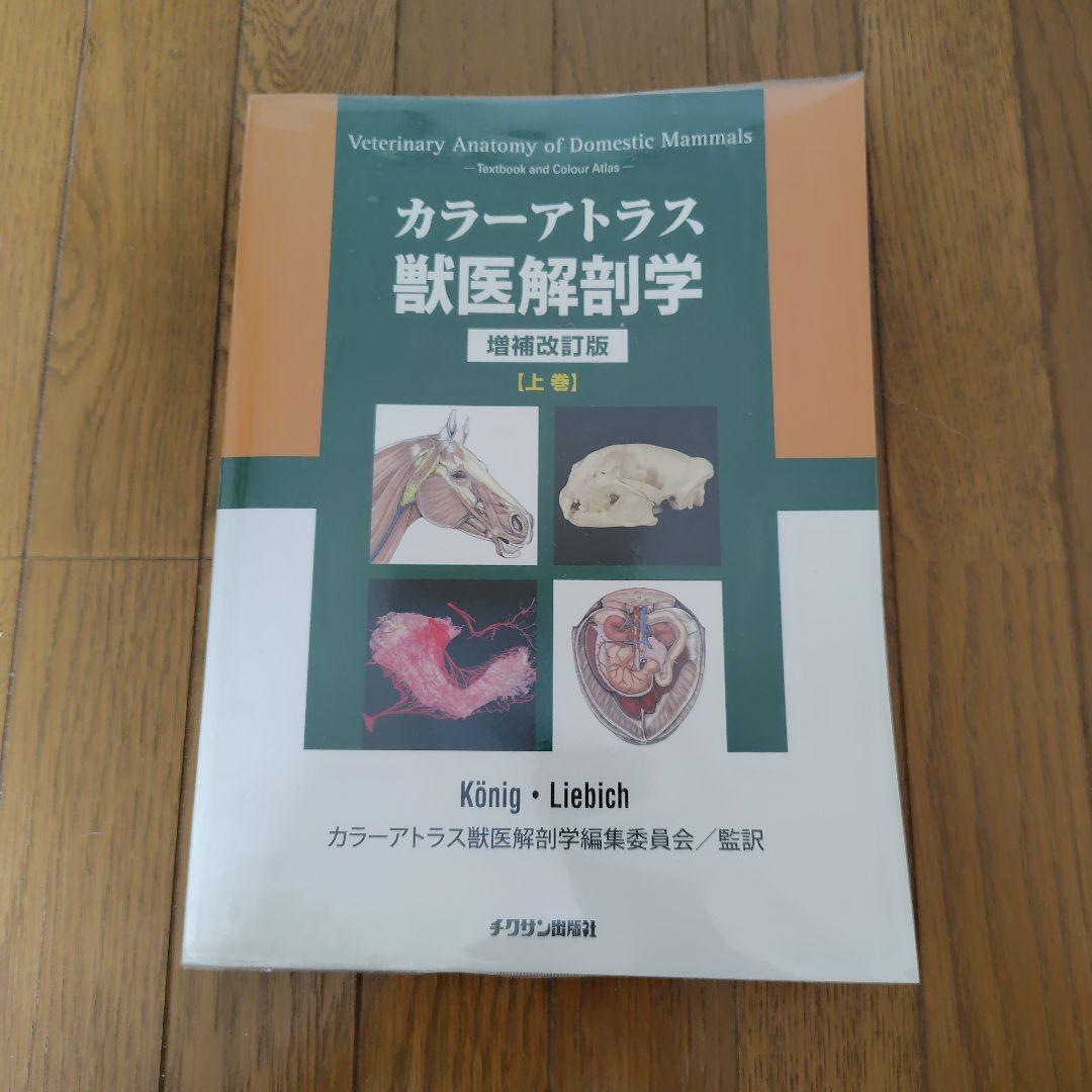カラ―アトラス獣医解剖学 増補改訂版 上巻 - メルカリ