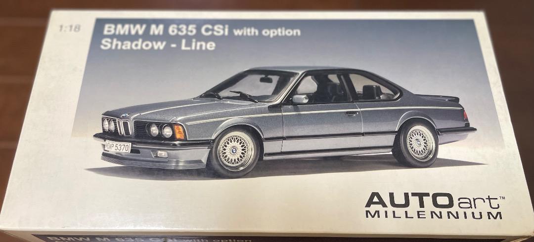 ミニカー BMW M 635 CSi Shadow-Line 1/18 Autoart