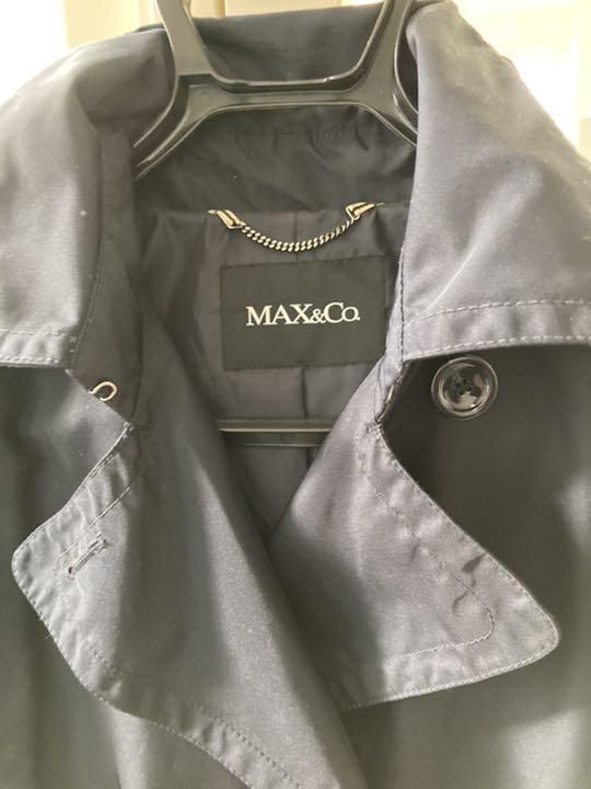 Max&Co*ラビットファーコート　リアルファー　襟　キャメル　40 極美品】マックスアンドコーダウンコート女優襟ラクーンファー