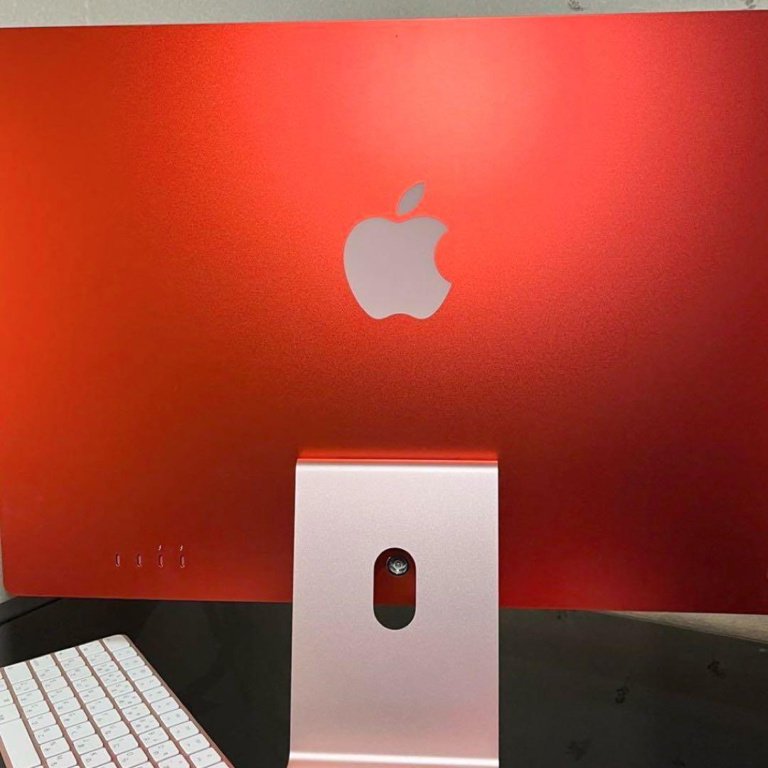【美品】　iMac 24インチ　M1 256GB 8GB ピンク（元箱あり）
