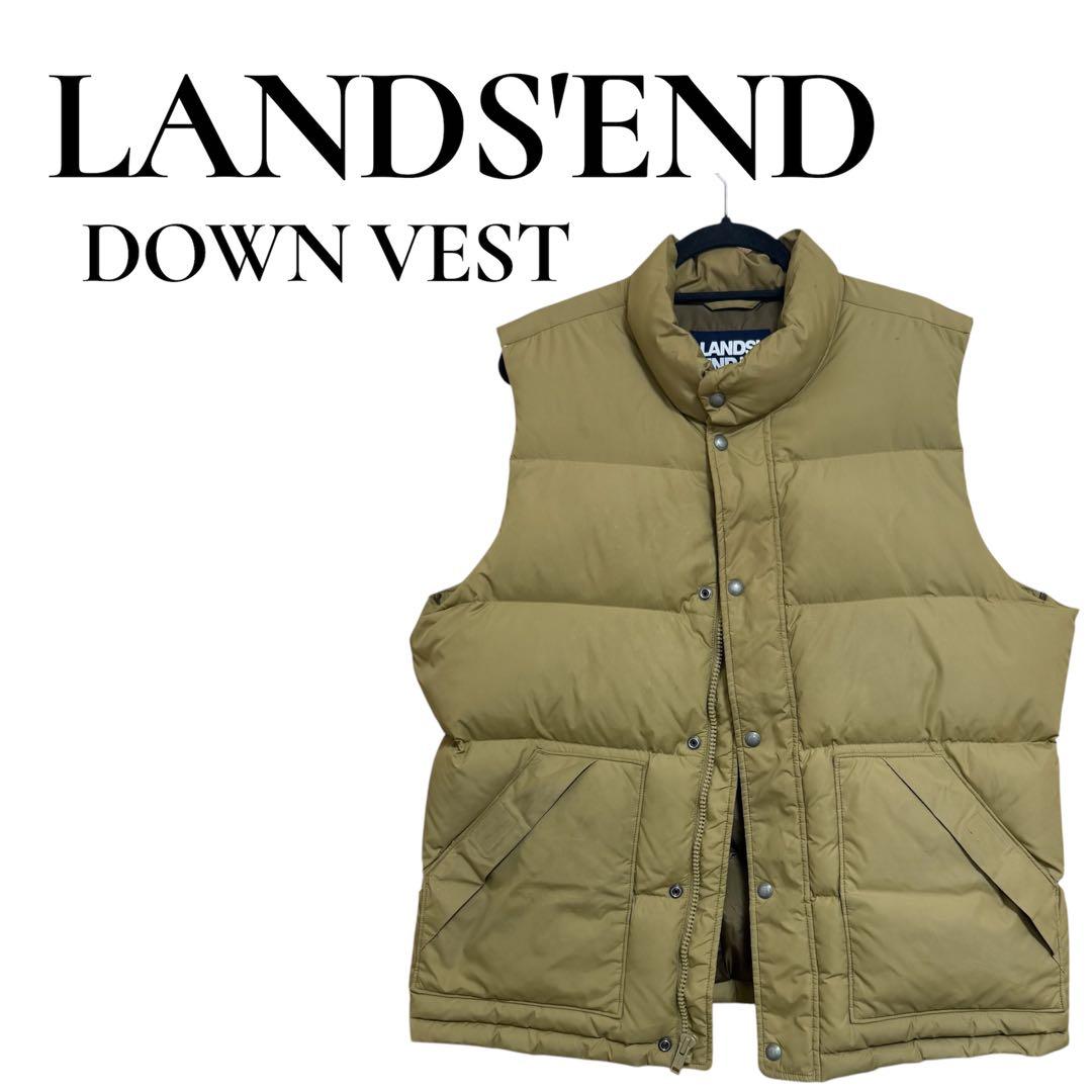 LANDS'END ダウンベスト 2000年代