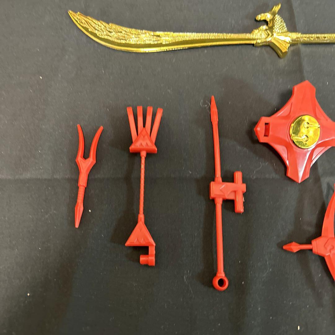 【希少品】忍者戦隊カクレンジャー　DX無敵将軍　武器パーツ