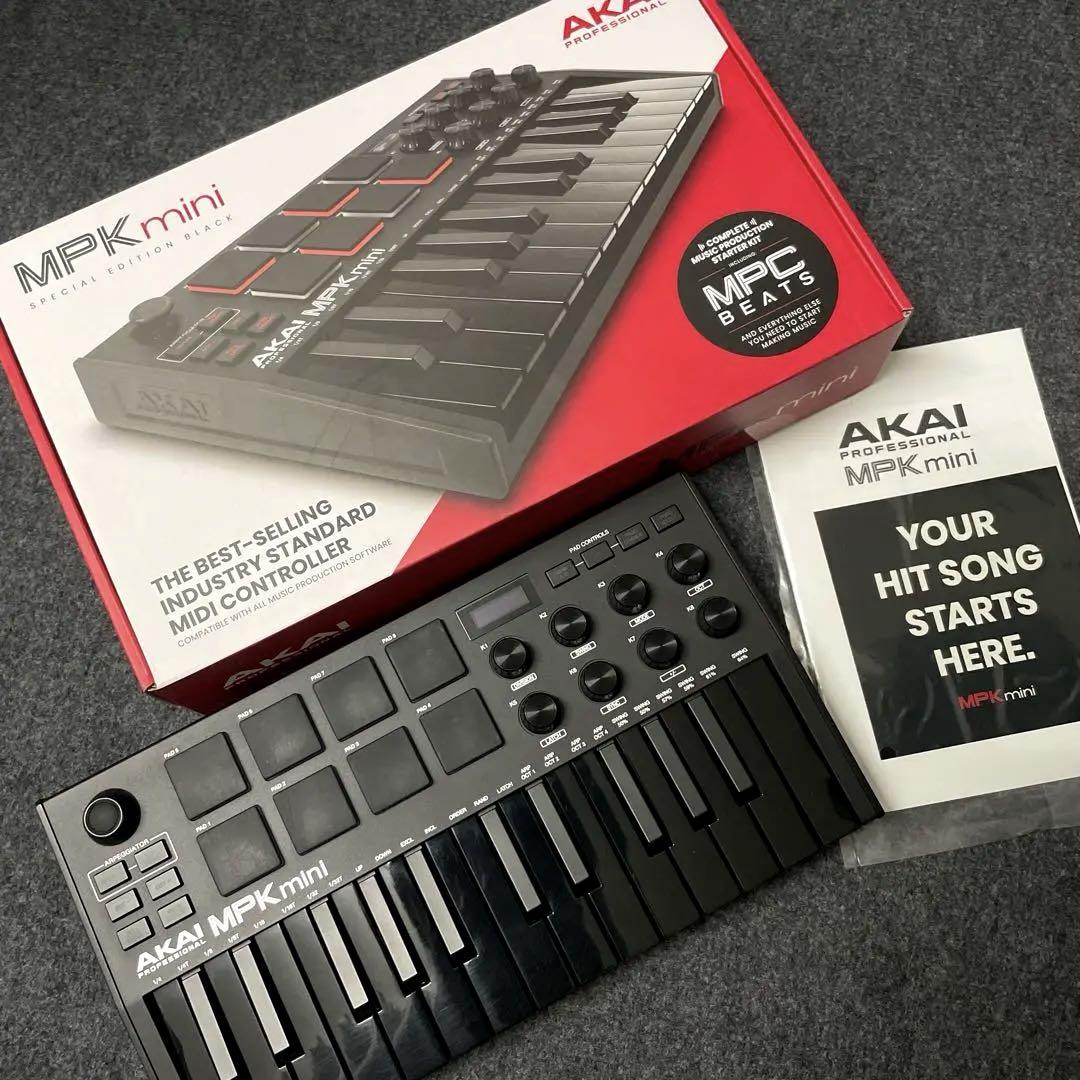 AKAI MPK mini MIDIコントローラー MIDIキーボード PAD
