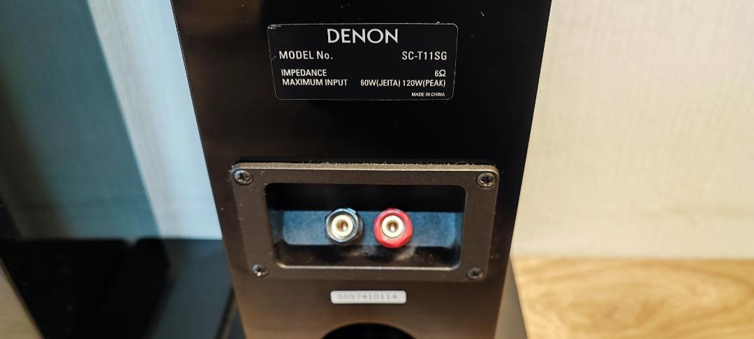 デノン DENON　スピーカーシステム SC-T11SG　２本セット DENON/スピーカー/SC-T11SG 高級オーディオ,ピュアオーディオ