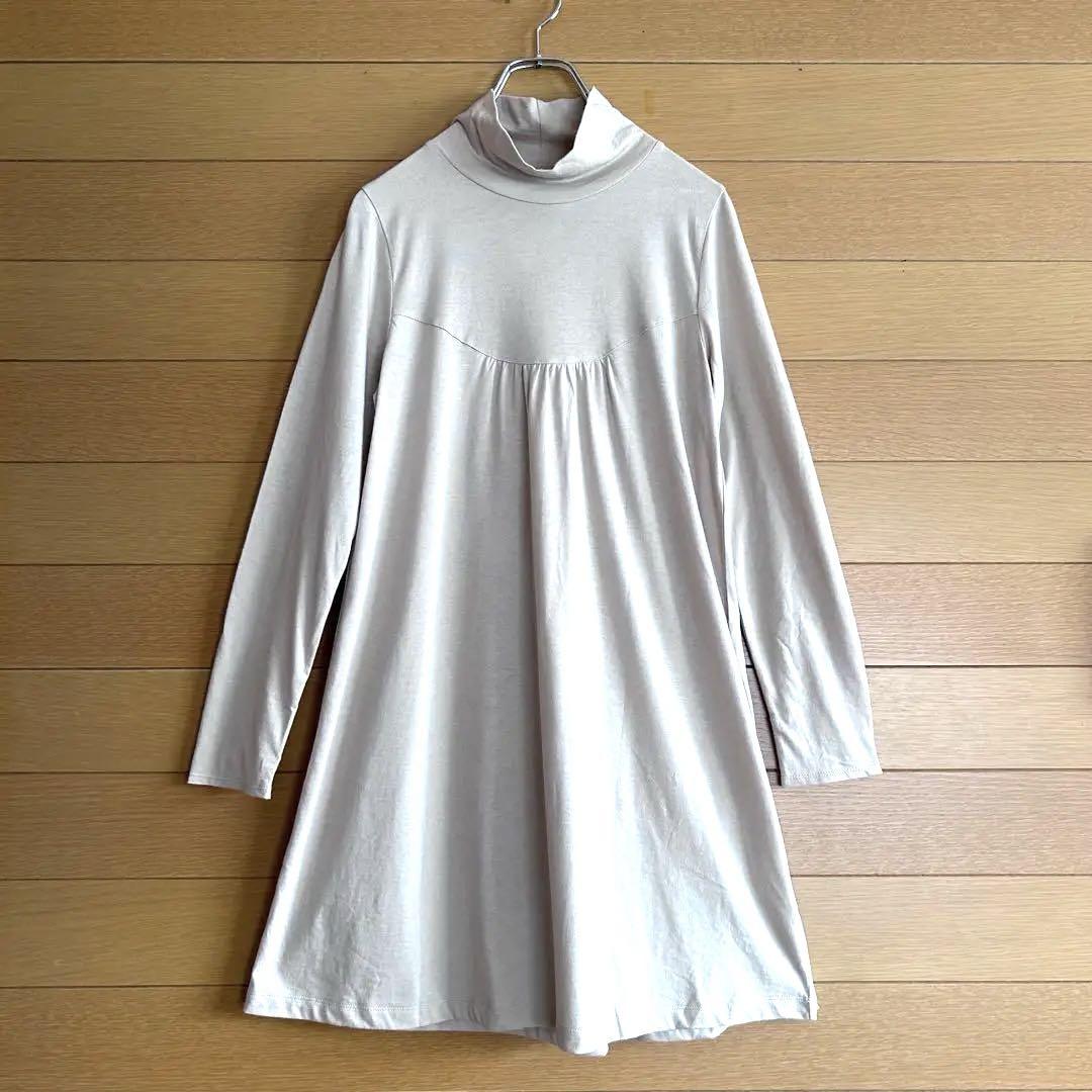 【タグ付新品】アデュートリステス ハイネックカットソー ワンピース チュニック