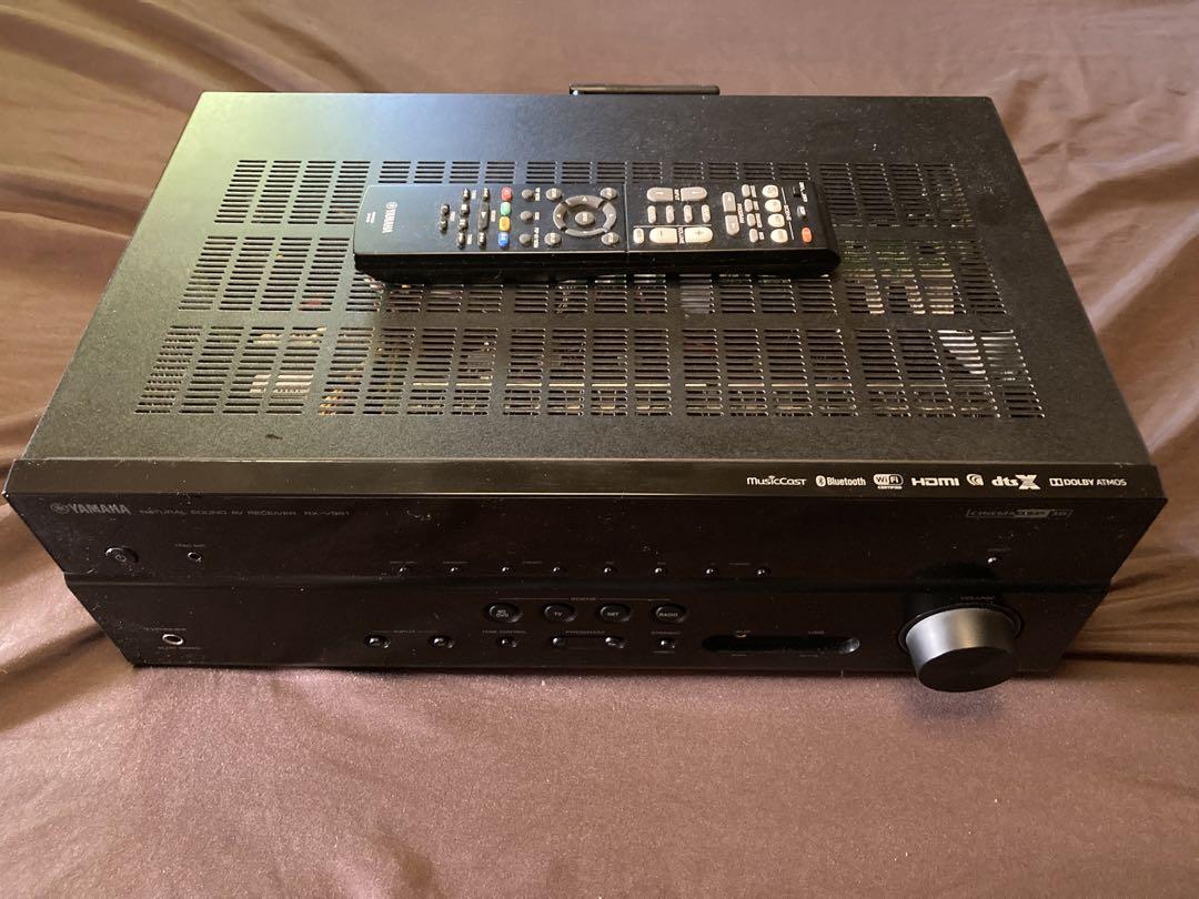 YAMAHA RX-V581アトモス7.1 chYPAOマイクリモコン付き YAMAHA RX-V581アトモス7.1 chYPAOマイクリモコン付き