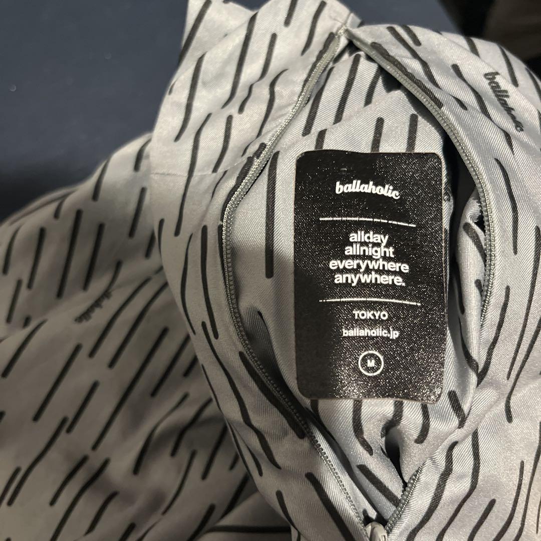 ballaholic グレー ショートパンツ L ballaholic グレー ストライプ ショートパンツ 完売品 - メルカリ