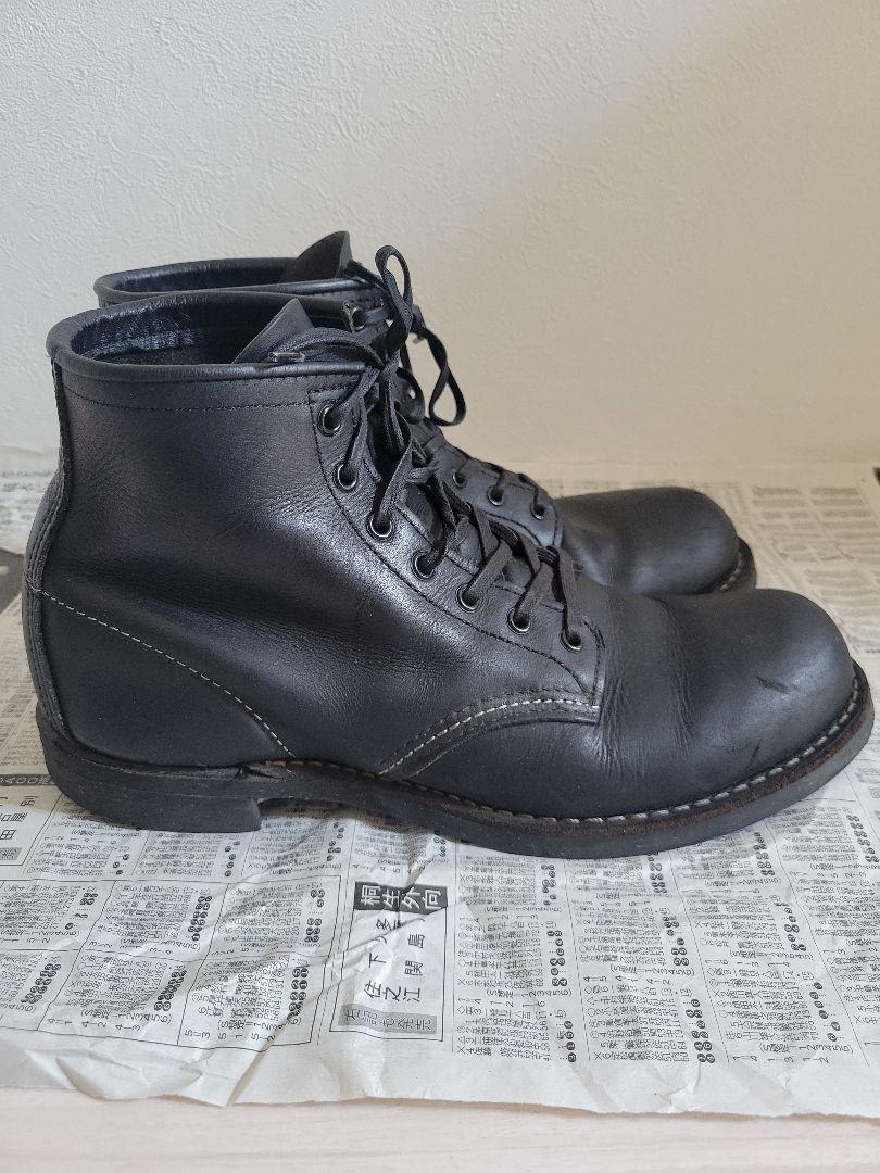【RED WING】 9160 8D ブラック レッド・ウィング