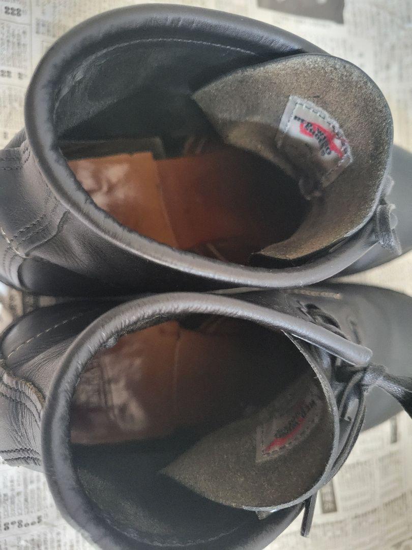 【RED WING】 9160 8D ブラック レッド・ウィング