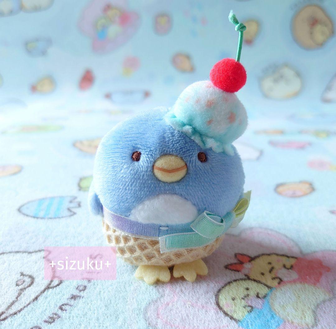 タグ無 すみっコぐらし ぺんぎん 本物 ロフト てのりぬいぐるみ新品、♥