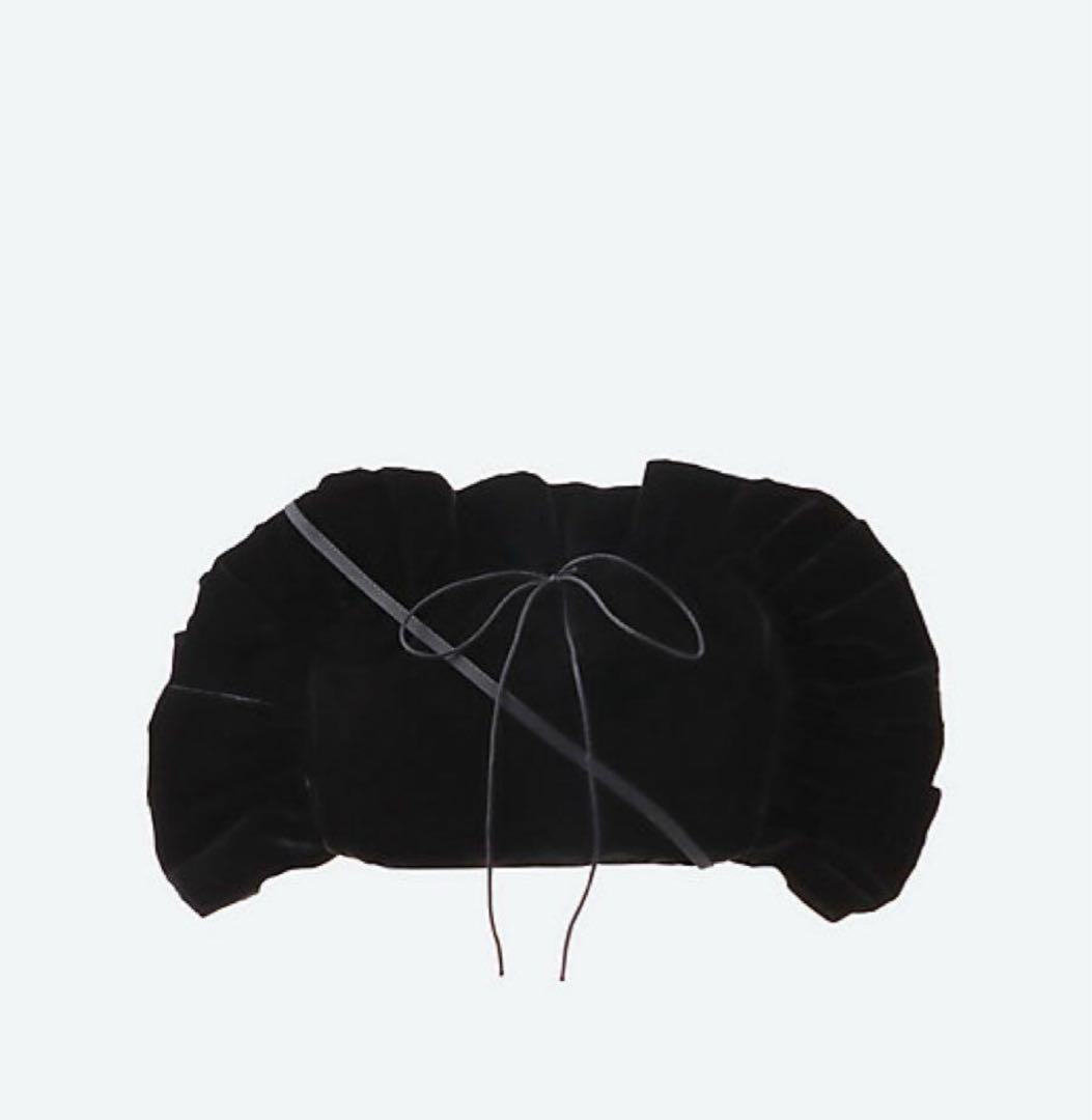 公式の店舗 cecilie bahnsen ショルダーバッグ クラッチ ベルベット バッグ