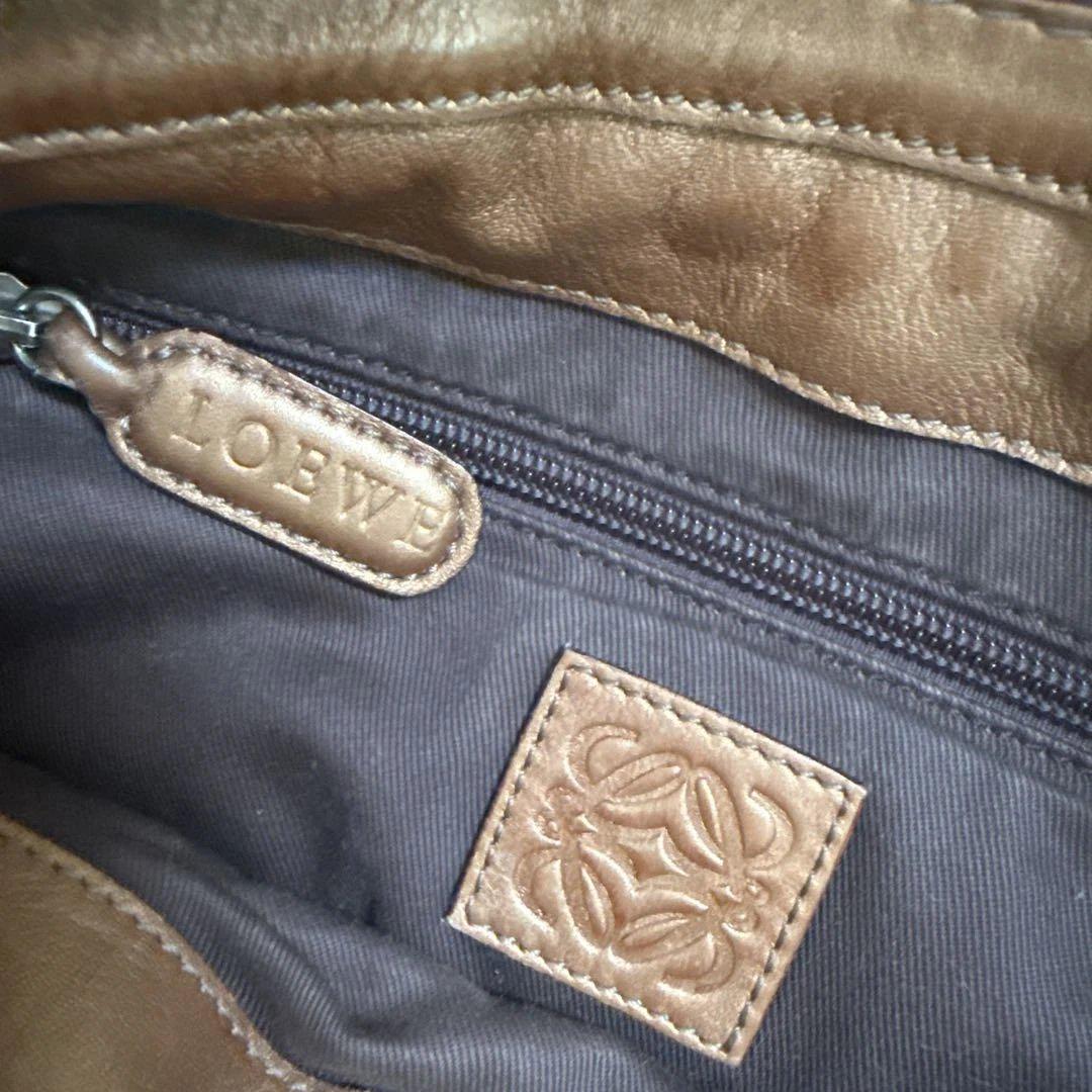 LOEWE ブラウン ショルダーバッグ