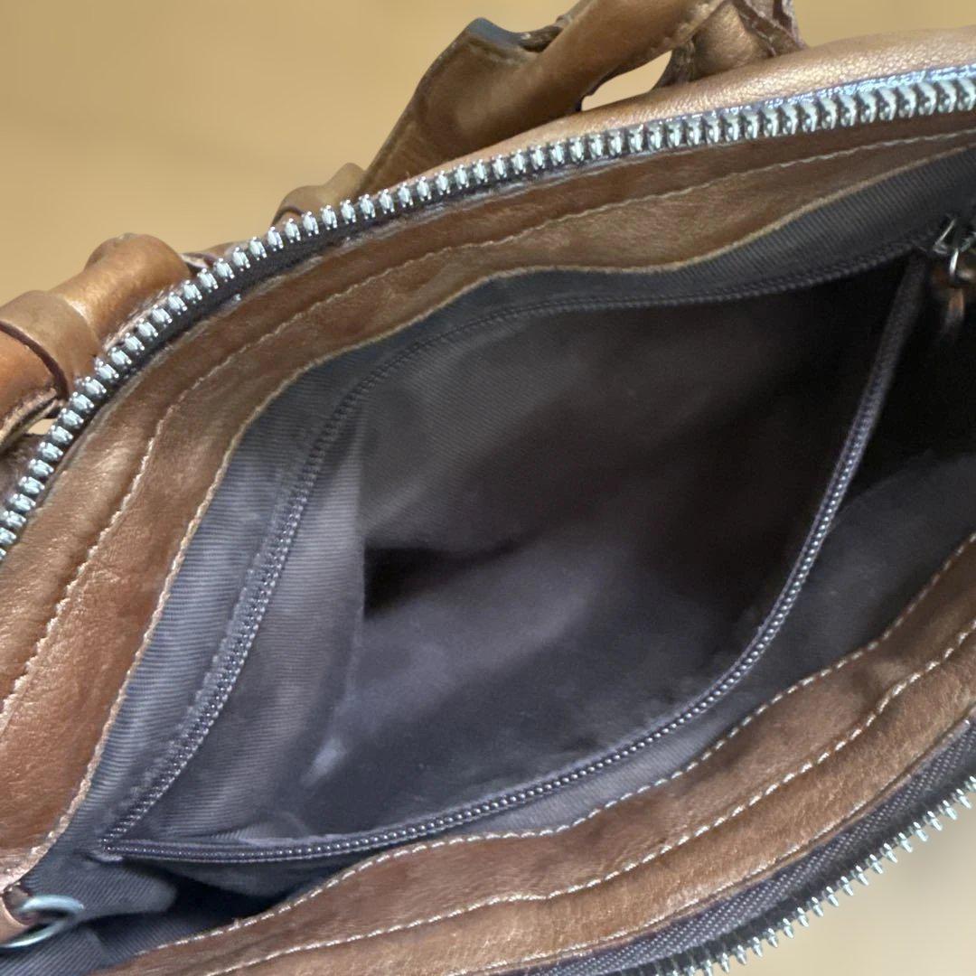 LOEWE ブラウン ショルダーバッグ