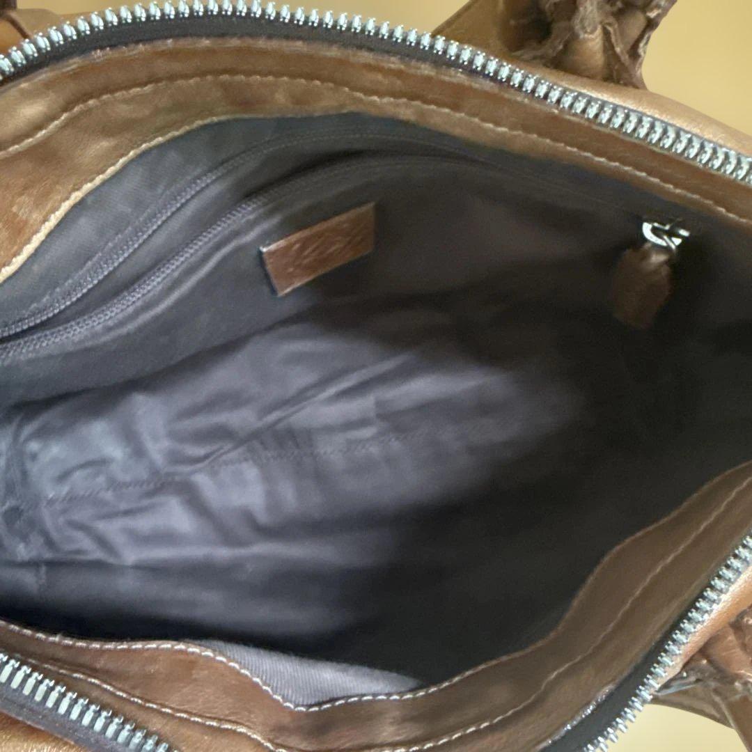 LOEWE ブラウン ショルダーバッグ