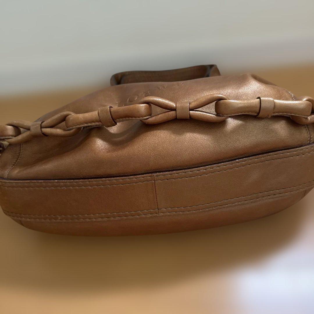 LOEWE ブラウン ショルダーバッグ