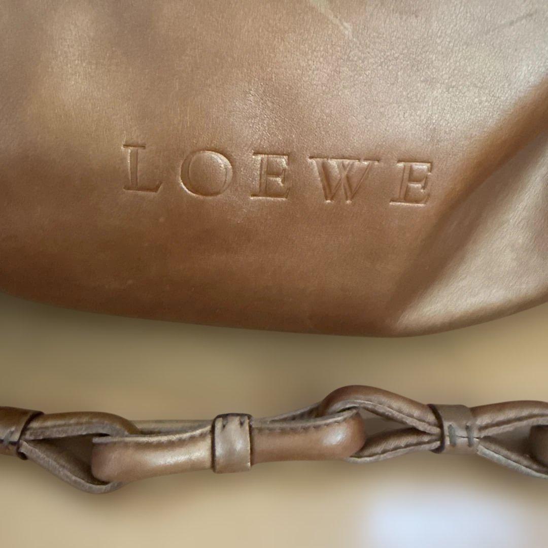 LOEWE ブラウン ショルダーバッグ