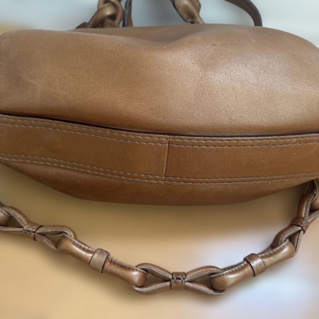 LOEWE ブラウン ショルダーバッグ