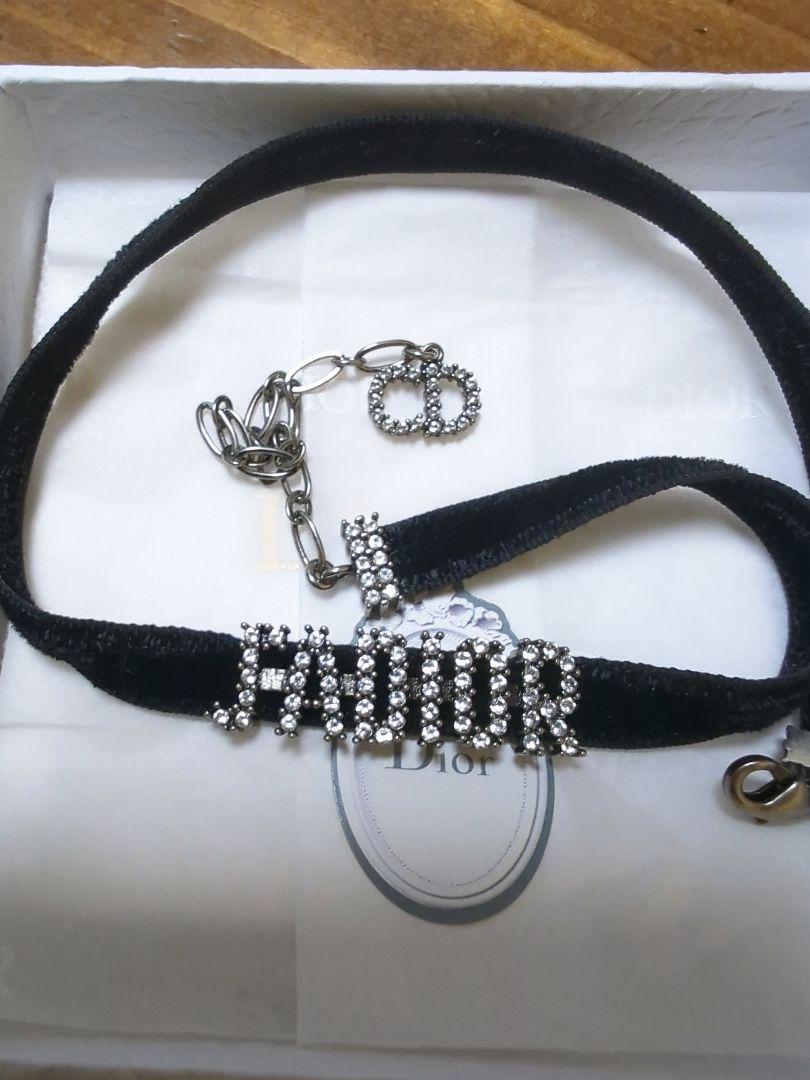 ディオール Dior チョーカー ネックレス 確実正規品（Dior 人気