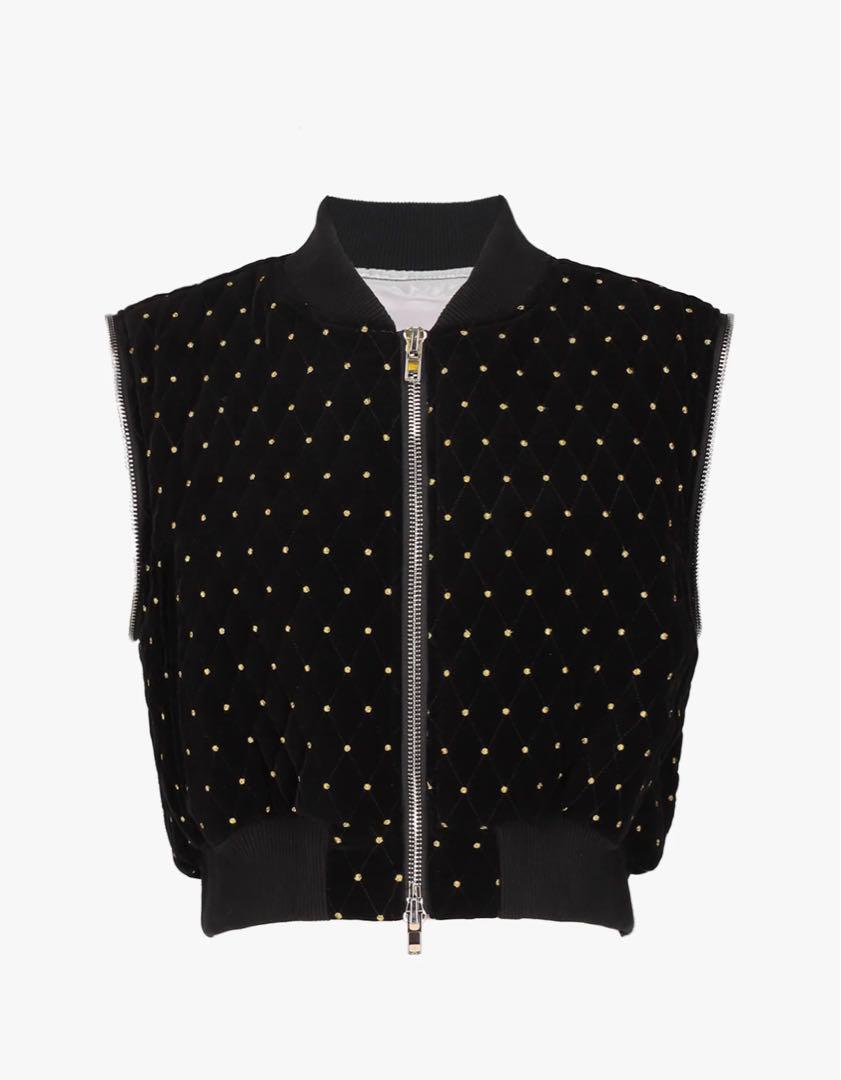 新品ODETTE ZIPPER JACKET